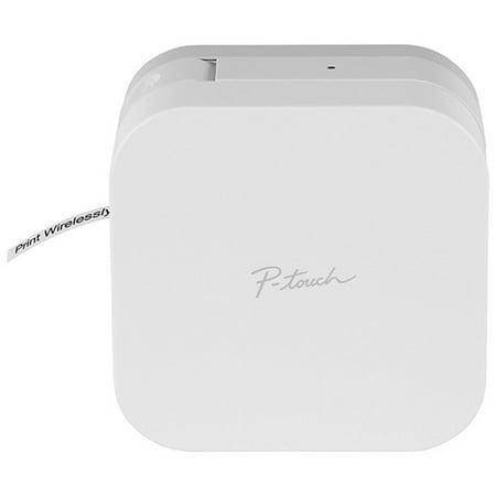 Brother P-Touch Cube Smartphone Label Maker, Bluetooth Wireless Technology, Multiple Templates Available for Apple & Android Compatible ? White