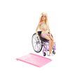 thumbnail image 1 of Barbie Fashionista Muñeca Silla de Ruedas Morada para niñas de 3 años en adelante, 1 of 3