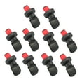 thumbnail image 3 of HEANUJJ 10Ud Tapones Decorativos Negros Para De En Fiestas, 3 of 5