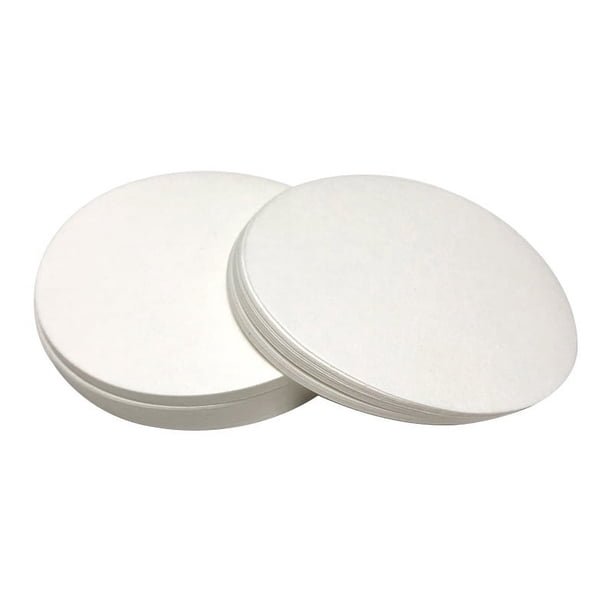 Papel de filtro cualitativo 7cm 9cm 11cm 12,5cm 15cm 18cm Papel de filtro rápido medio lento