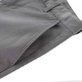 thumbnail image 4 of Bienzoe Boy's Cotton Adjustable Waist School Uniforms Pants Grey 12, 4 of 11