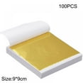 thumbnail image 4 of 300 Gold Leaf Sheets for Resin, Gold Foil Flakes Metallic Leaf for Resin Jewelry Making, Nail Art, Slime, and Gilding Crafts, 4 of 7