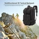 thumbnail image 3 of 30L Deportes al aire libre Mochilas impermeables Mochila de almacenamiento grande Negro JShteea Para Estrenar, 3 of 7