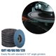 thumbnail image 2 of Discos abrasivos industriales para lijado de superficies y bordes, aptos para amoladoras angulares de 8 V y 12 V, 2 of 5
