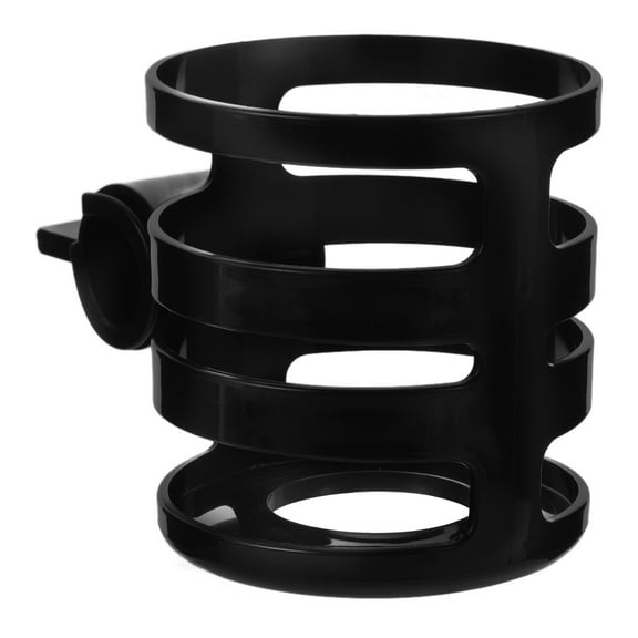 OUNONA  Bike Cup Holder Handlebar Bicycle Water Cycling Bottle 1pcs (black)