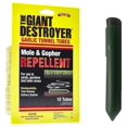 KYTVOLON Garlic Tunnel Tubes Repels Moles, Gophers, Skunks and Other