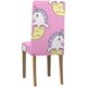 thumbnail image 4 of ABPHQTO Magic Cute Mermaids Funny Unicorns Funda protectora para silla Funda protectora para asiento para comedor Hotel Wedding Party Set de 6, 4 of 4