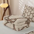 thumbnail image 5 of Homewish Ribbon Bow Zipper Full Size Comforter Sets with Fitted Sheet and 2 Pillowcases,Pink Girly Bowknot Brown Leopard Print Zipper Bedding Set For Girls Kids,Reversible,4 Pieces, 5 of 7