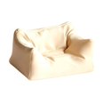 thumbnail image 2 of Colección de adornos de sofás para casas de muñecas a escala 1:12, fotografía de simulación y decoración. Blanco beige, 2 of 9