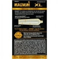 thumbnail image 3 of Trojan Magnum XL Large Size Lubricated Latex Condoms - 12 Count, 3 of 3