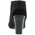 thumbnail image 3 of Impo Womens Velancy Knit Peep Toe Wedge Sandals Black 10 Medium (B,M), 3 of 3