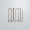 thumbnail image 5 of Ekena Millwork 15 3/8"W x 15 3/8"H x 3/8"T Medium Conroe Decorative Fretwork Wood Wall Panels, Hickory, 5 of 6