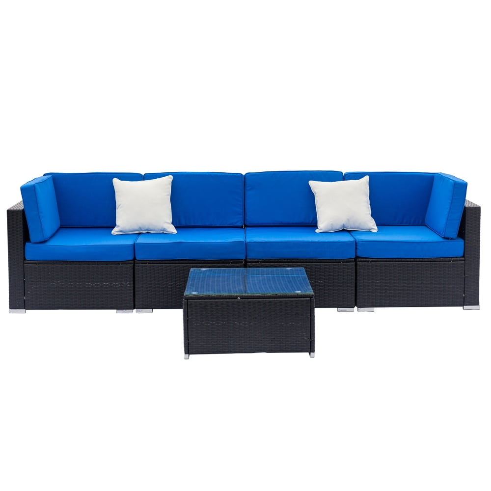 Zimtown-5PCS-Outdoor-Patio-Garden-Furniture-Sectional-PE-...