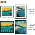 thumbnail image 3 of HearthHarmony 14x17 Picture Frame, Display Pictures 11x14 with Mat or 14 x 17 Without, Wall Hanging Diploma Frames, Black, 1 Pack, 3 of 11