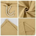 thumbnail image 6 of Men’s Lightweight Hooded T-Shirt, Breathable Short Sleeve Pullover for Workout & Daily Wear Khaki XXXL, 6 of 8