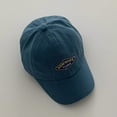 thumbnail image 2 of Toddler Baseball Hat Cute Letter Embroidery Little Boy Baseball Cap Adjustable Gifts for Boys Hats for Kids Ages 1-4 Years Kids Clothes, 2 of 5