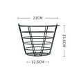 Metal Golf Ball Basket Golf Ball Holder Sturdy Lightweight Golf Range
