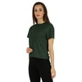 thumbnail image 3 of Inkmeso Womens Short Sleeves T-Shirt Drop Shoulder Round Neck Casual Summer T-Shirts, 3 of 7