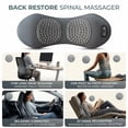 thumbnail image 7 of Lower Back Massager, Triple Fusion Massager, Vibrating Heating Lumbar Pillow, Spine Decompression Device, 7 of 7