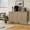 Natural, variant on TOPCOMFY Buffet Cabinet with Storage, Multifunctional Storage Cabinet with 4 Doors, Modern Sideboard Buffet Credenzas for Living Room - Walnut