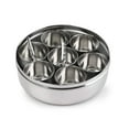 thumbnail image 4 of Mumma's LIFE Stainless Steel Masala Box For Kitchen with See Through Lid, 7 Containers and 1 Small Spoons (11 Inch), 4 of 6