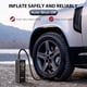 thumbnail image 4 of Compresor de aire portátil para inflar neumáticos NEXPOW, 150 PSI, 9000 mAh, 4 of 9