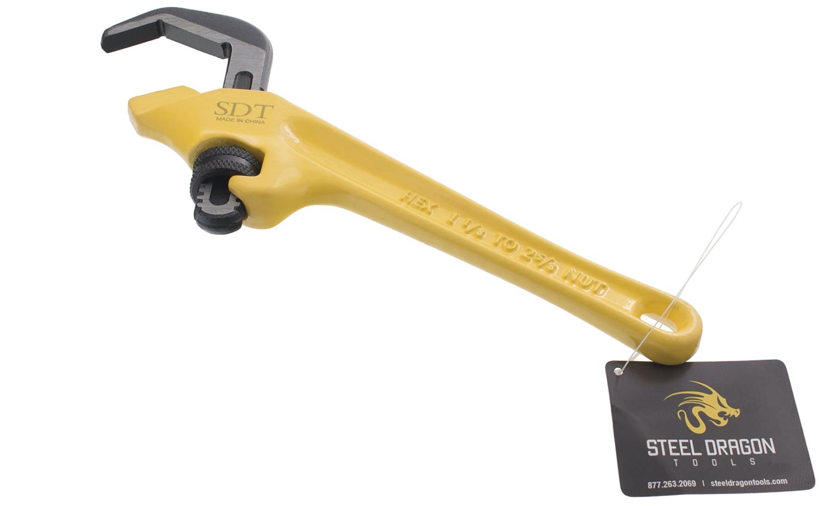Offset Hex Pipe Wrench 