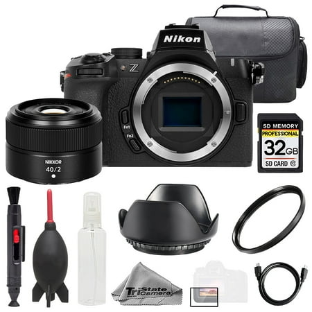 Nikon Z50 II + Z 40mm f/2 Lens +32GB + Bag+ UV Filter- Basic Kit