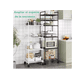 thumbnail image 3 of Estante Organizador Metálico De 6 Niveles De Cocina Baño Xtellar negro, 3 of 4