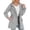 Gray, variant on Womens Rain Jacket With Detachable Hood,Lightweight Waterproof Windbreaker,Outdoor Hiking Travel Trench Raincoat,Black Women's S-XXL