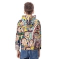 thumbnail image 2 of Rick And Morty Youth Hoodies Boys Girls 3D Printed Sweatshirt Fall Winter Clothes Long Sleeves Pullover Sweater L, 2 of 6