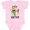 AD-Pink, variant on Cinco De Mayo Let's Fiesta Cute Cactus with Sombrero Boys or Girls Baby Bodysuit