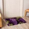 thumbnail image 6 of Grape Indoor Carpet Kitchen Rug Office Mat - Polyester Non-Slip Machine Washable, 6 of 6