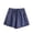 Blue, variant on ClodeEU Women's Elastic Waist Shorts,Lightweight Casual Solid Loungewear Shorts with Pockets Army Green,Women's Plus L