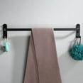 thumbnail image 4 of Rustproof Towel Bar Shower Towel Rack Kitchen Bathroom 1 Single Hanging Quadruple Towel Layer 50cm, 4 of 7