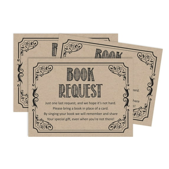 Inkdotpot 30Little Man Its a Boy Baby Shower Rustic Book Request Cards Bring A Book Instead Of A Card Baby Shower Invitations Inserts Games