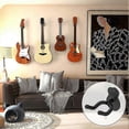 thumbnail image 5 of Guitar Wall Mount Hanger, 6 Pack Guitar Hanger for Wall, Metal Guitar Holder Rack Stand for Basses, Electric Guitar, 5 of 5