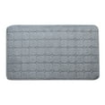 thumbnail image 2 of Memory Foam Outdoor Indoor Outdoor Bathroom Kitchen Carpet Floor Mat Grid 80X50Cm Gray,Carpet Welcome Decor Day Room Living Doormats Carpet Home Carpets Bathroom Products Memory Foam 80X50Cm, 2 of 6