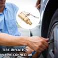 thumbnail image 4 of Adaptador de neumático bomba de aire inflable portabrocas conector de válvula de inflado de camión de coche, 4 of 6
