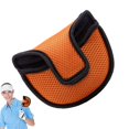 thumbnail image 3 of Golf Head Covers, Mesh Golf Club Head Cover Driver, Semi Circular Headcovers Golf Accessories Hybrid Head Covers Set Fits All Fairway, Driver Clubs, 3 of 8