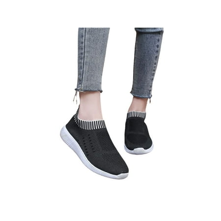 

Zodanni Women s Sports Sneakers Slip On Flats Sneaker