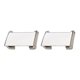 thumbnail image 1 of 1 par de adaptadores de correa de reloj, accesorio de enlace de pulsera para Watch 2/Watch Lite 2, plateado, 1 of 5