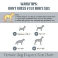 thumbnail image 6 of Wegreeco Washable Dog Diapers (3 Pack), Highly Absorbent Dog Diapers for Female Dogs, Reusable Dog Dresses for Dogs (Morandi, X-Large), 6 of 7