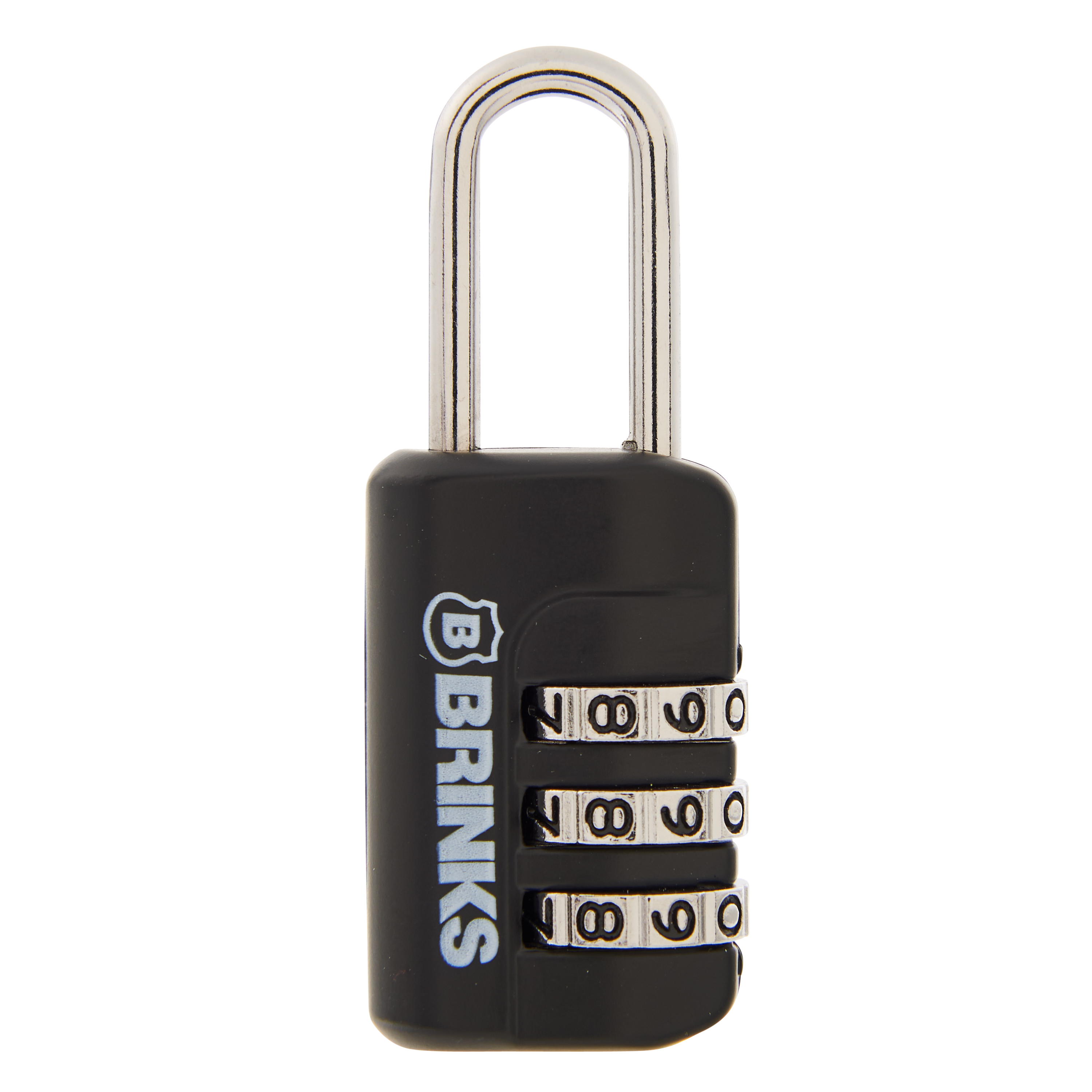 Brinks Zinc Diecast 22mm Combination Sport Padlock with 13/16in Shackle - image 3 of 7
