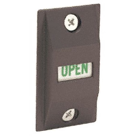 CRL DL2177DU Bronze Lock Indicator Set Slide Down = "LOCKED"