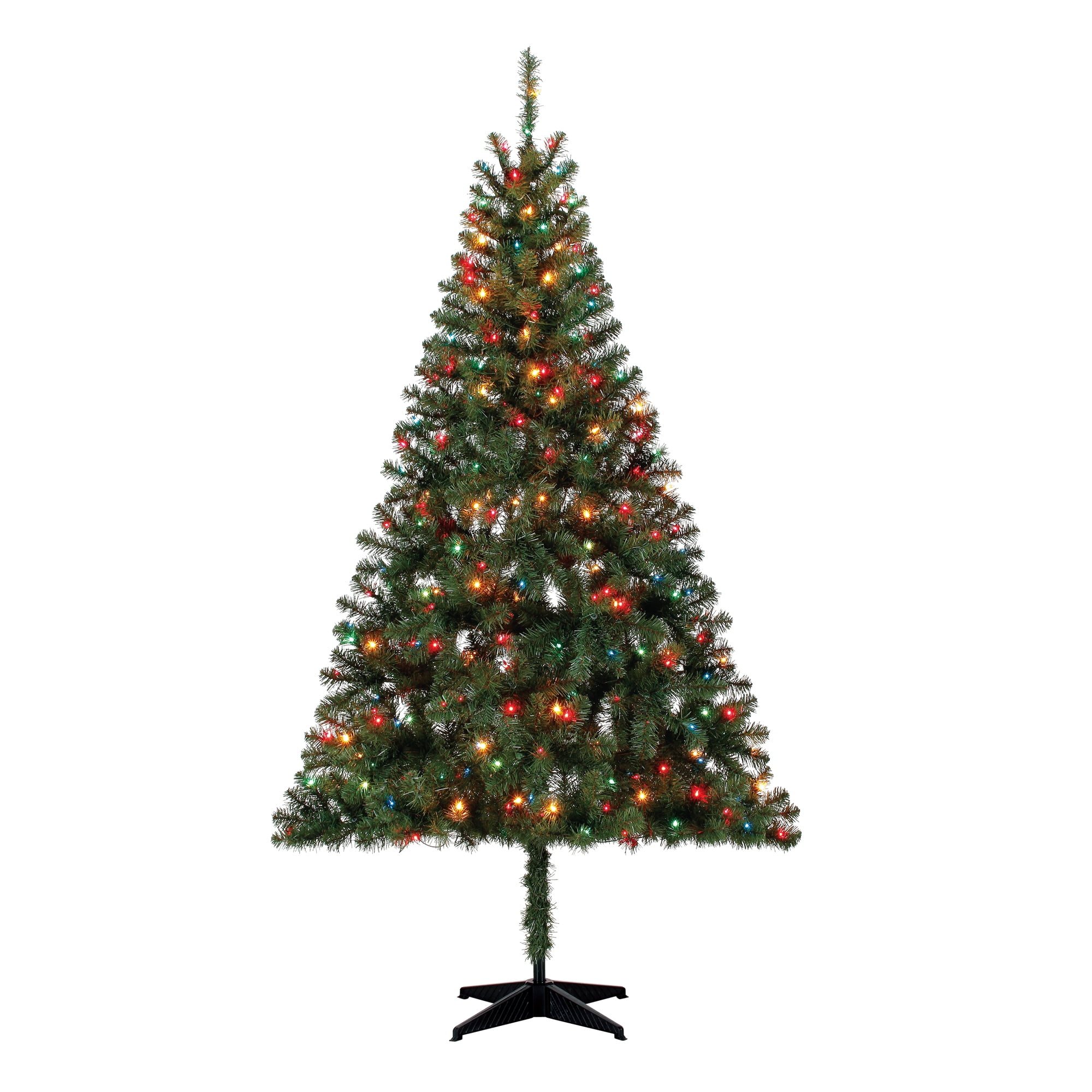 Holiday Time PreLit 6.5' Madison Pine Green Artificial Christmas Tree