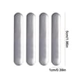 thumbnail image 1 of 4pcs Golfer Adhesive Lead Tape Strips Add Swing Weight To Golf Club Tennis Racket Iron Putter Racquets Golf Club Accessaries Silver, 1 of 6