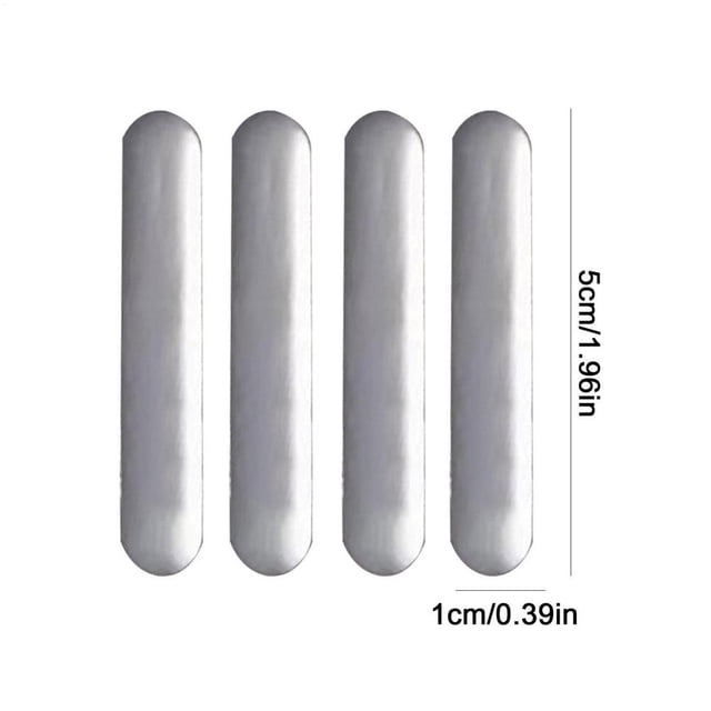 4pcs Golfer Adhesive Lead Tape Strips Add Swing Weight To Golf Club Tennis Racket Iron Putter Racquets Golf Club Accessaries Silver