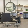 thumbnail image 2 of Office Stool Professional Rolling Stool 360° Rotation Wheeled Chair Massage Salon Kitchen Office Height Adjustable, 2 of 5