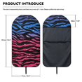 thumbnail image 7 of FUIALDOLG Galaxy Zebra Star Bucket Seat Cover, Waterproof Terry Cloth, Non Slip Washable Cover for Van Truck Seat, Fit for Vehicle Cars, 7 of 7